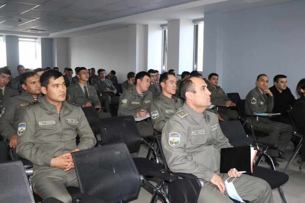 O'zbekiston Respublikasi Jamoat xavfsizligi Universitetida seminar-treningning ikkinchi mashg‘uloti bo‘lib o‘tdi.